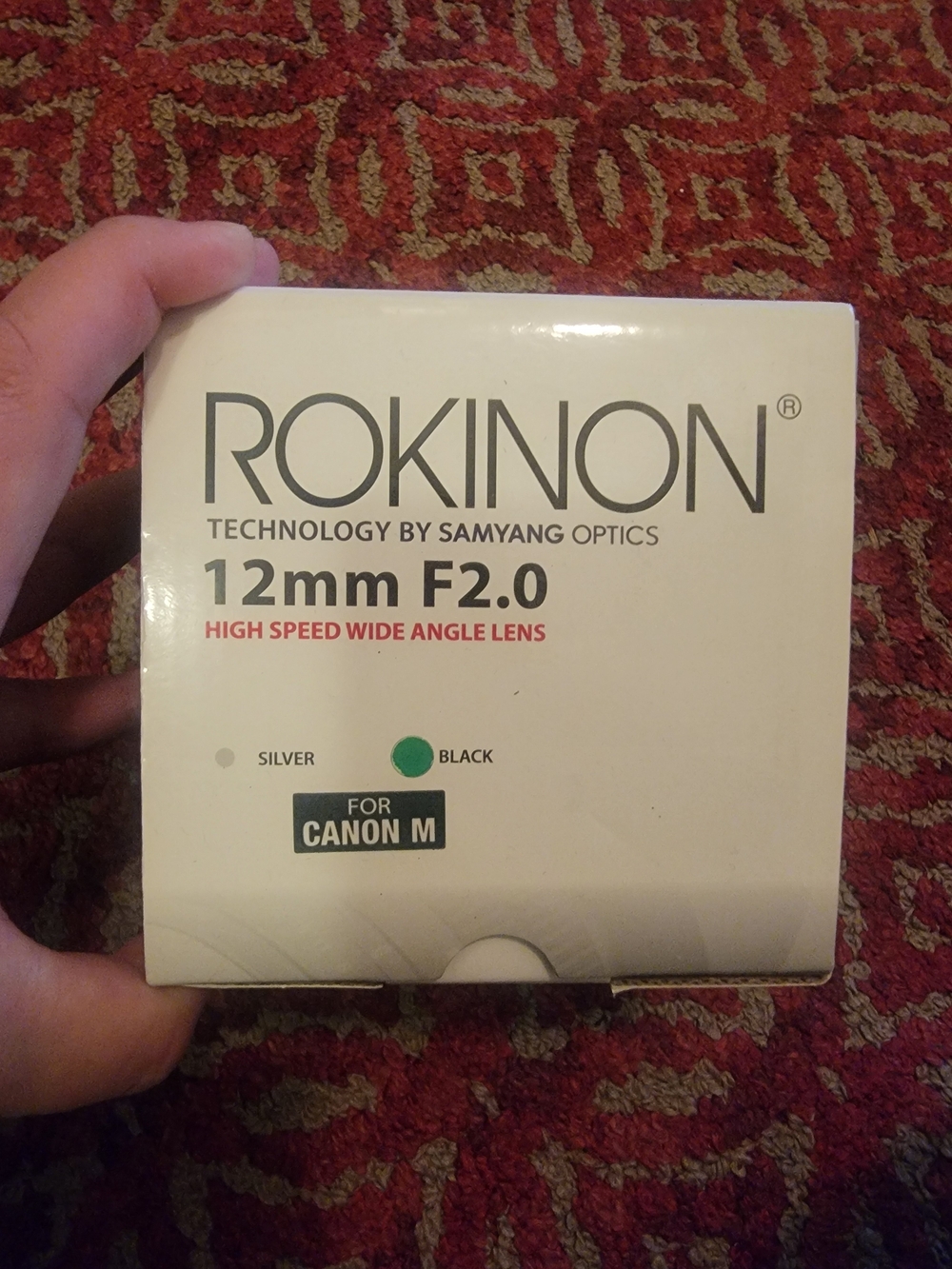 12mm F2.0 High Speed Wide Angle Lens - Black - Picture 2 of 12